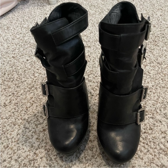 Racheal Zoe platform stiletto boots - Picture 4 of 4